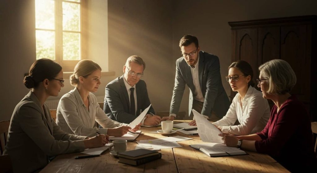 Pessoas Colaborando na Gestão da Igreja