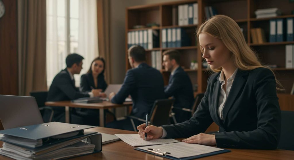 Reunião na Secretaria da Igreja