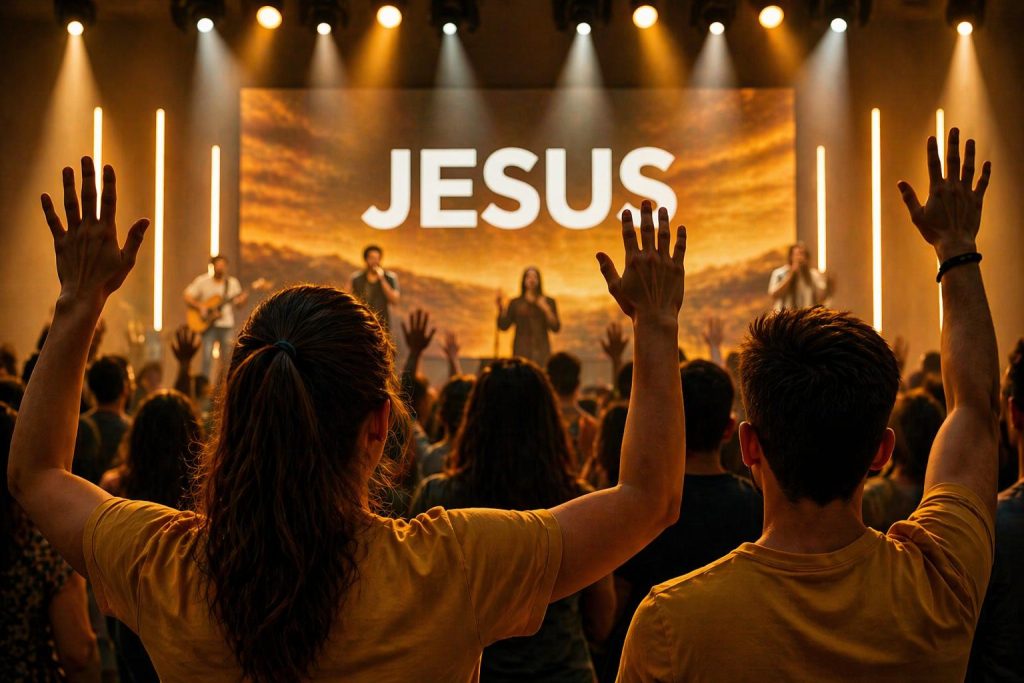 Culto de Louvor para Jovens
