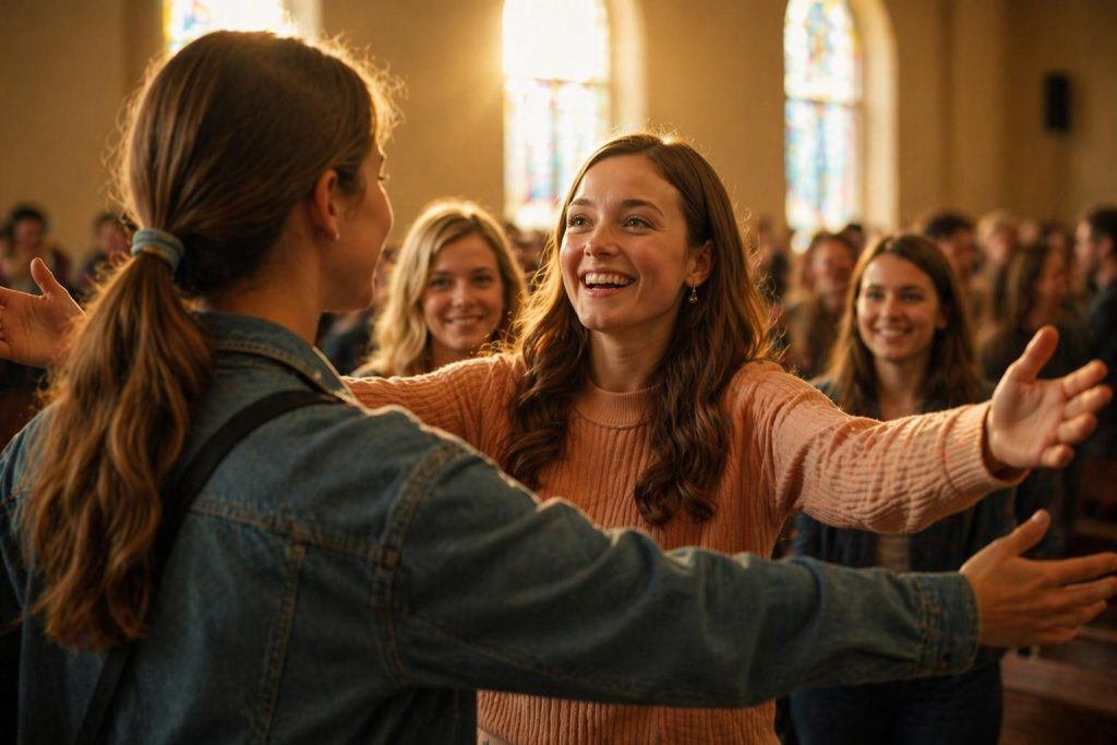 Jovens no Culto