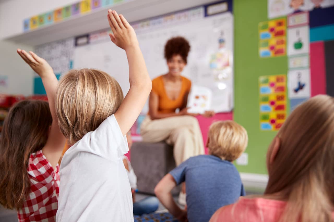 Aula no Ministério Infantil da Igreja