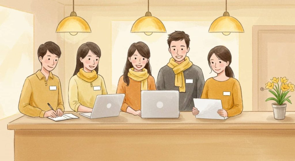 Equipe de Recepção da Igreja