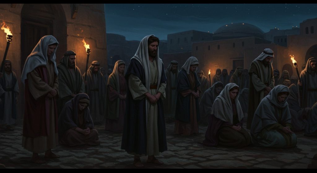 Judeus jejuando em Susã
