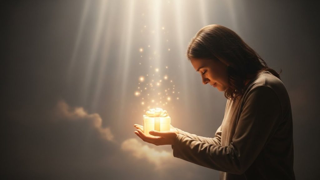 Recebendo Presente de Deus