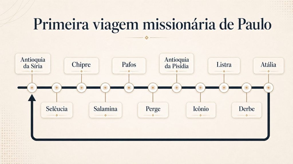 Primeira Viagem Missionária de Paulo