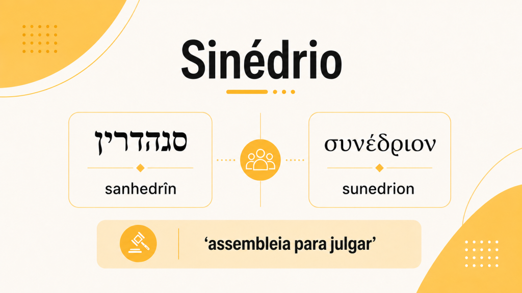 Significado de Sinédrio