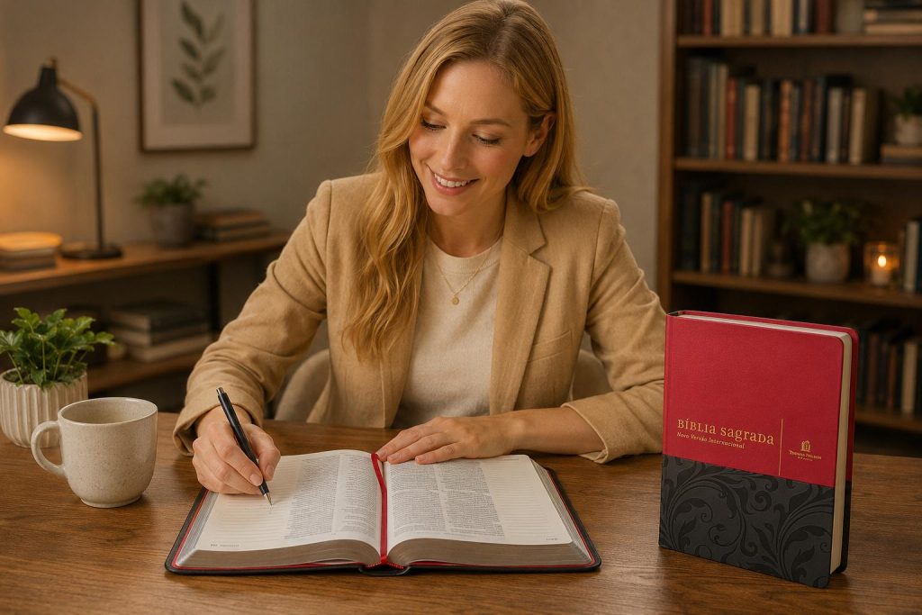 Estudando a Bíblia com Espaço para Anotações