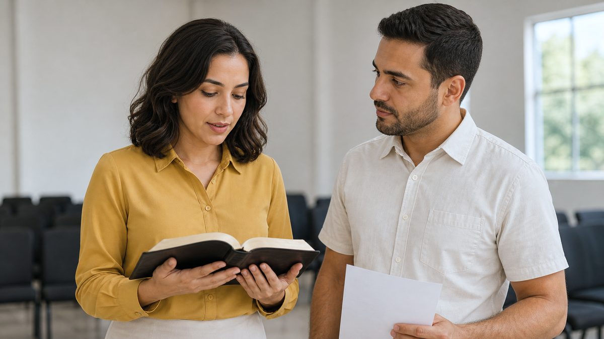 Líderes de Igreja Escolhendo o Tema do Culto de Missões