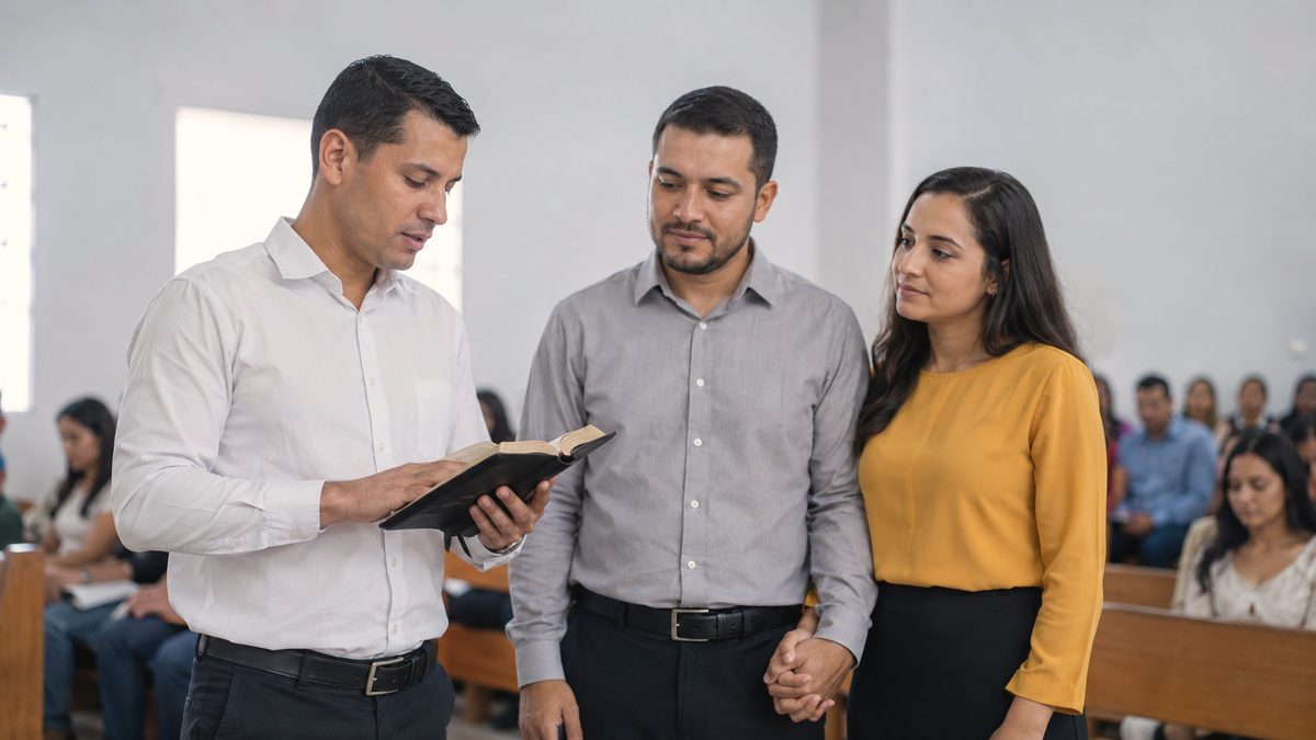 Leitura Bíblica em Culto de Ação de Graças