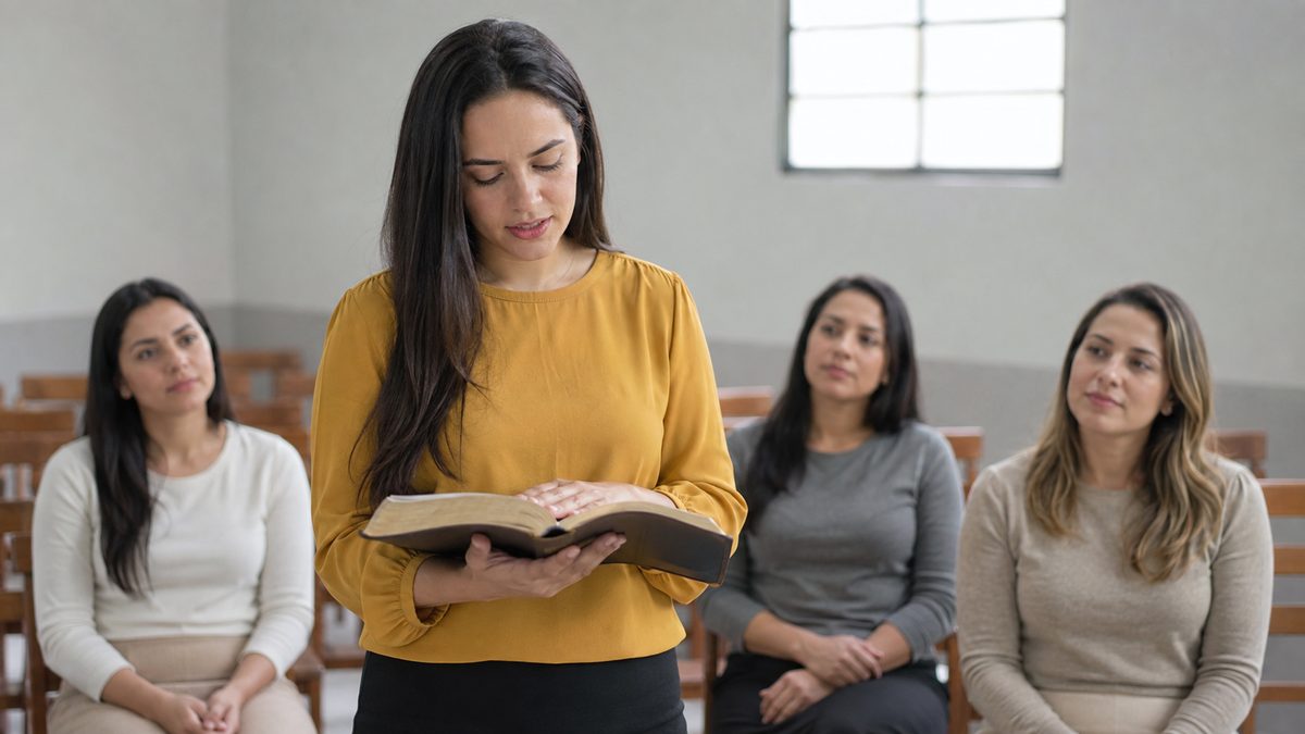 Leitura Bíblica no Culto de Mulheres