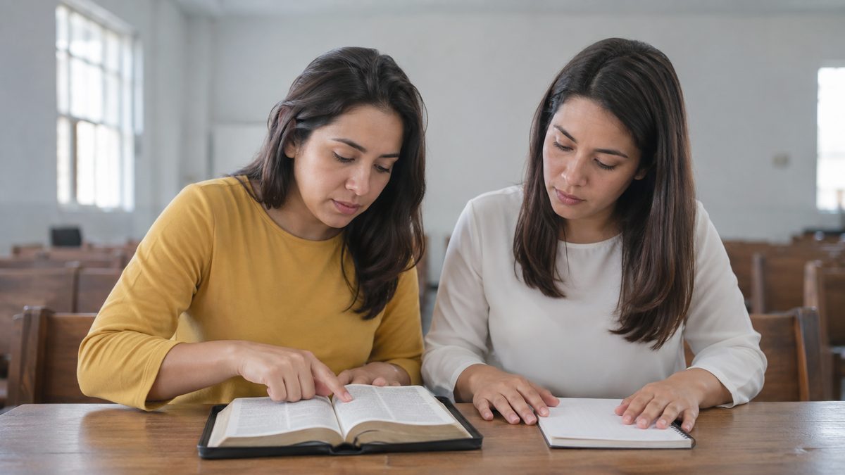 Conferindo o Versículo na Bíblia Aberta