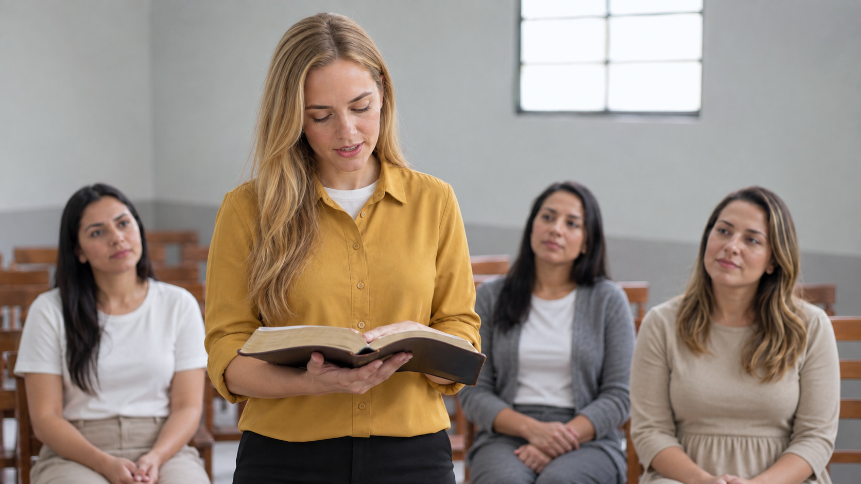 Leitura Bíblica no Culto de Mulheres